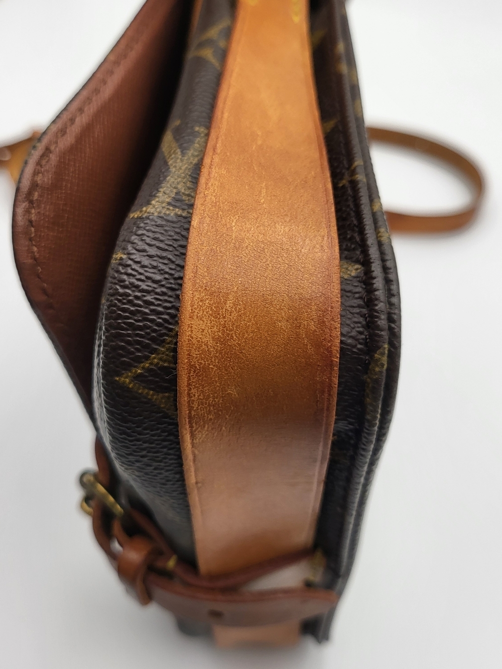 Louis Vuitton Monogram Cartouchiere PM Crossbody Bag, Authentic. France 1989.. - Picture 5 of 16